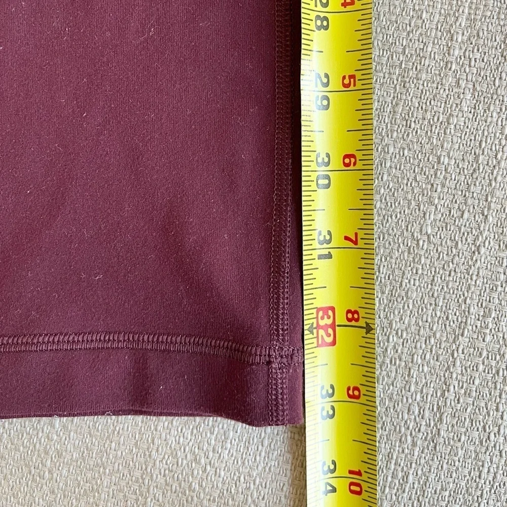 Lululemon Leggings Women’s 8 Maroon Pants